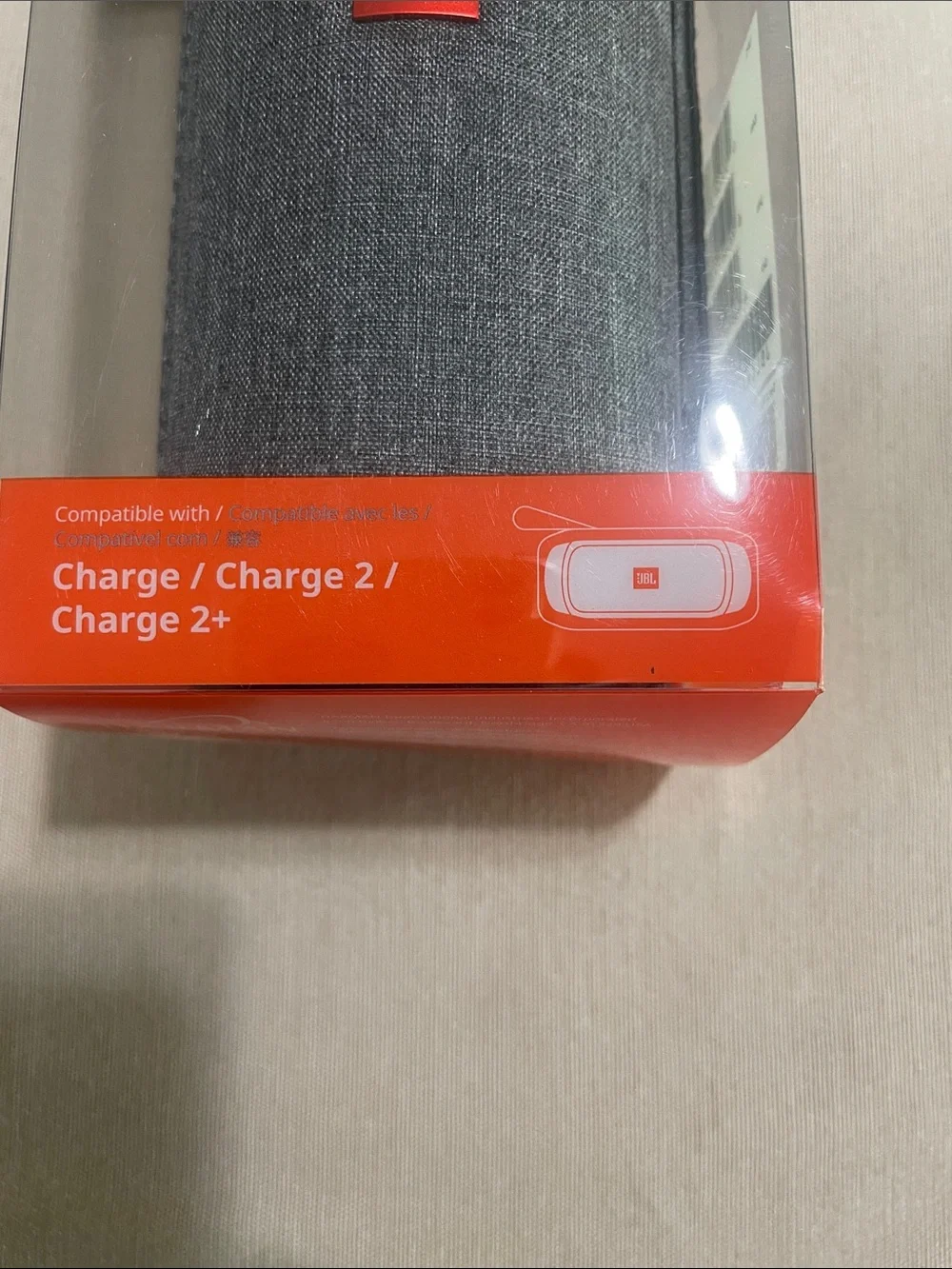 JBL Gray Fabric Carrying Case for Charge Series Speakers